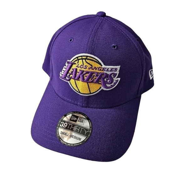 New Era Purple Los Angeles Lakers Fitted Cap Small/Medium - Picture 1 of 8